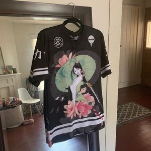 Blackmilk Clothing Mulan touchdown jersey size xs